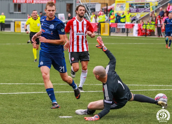 dinamo minsk vs derry city